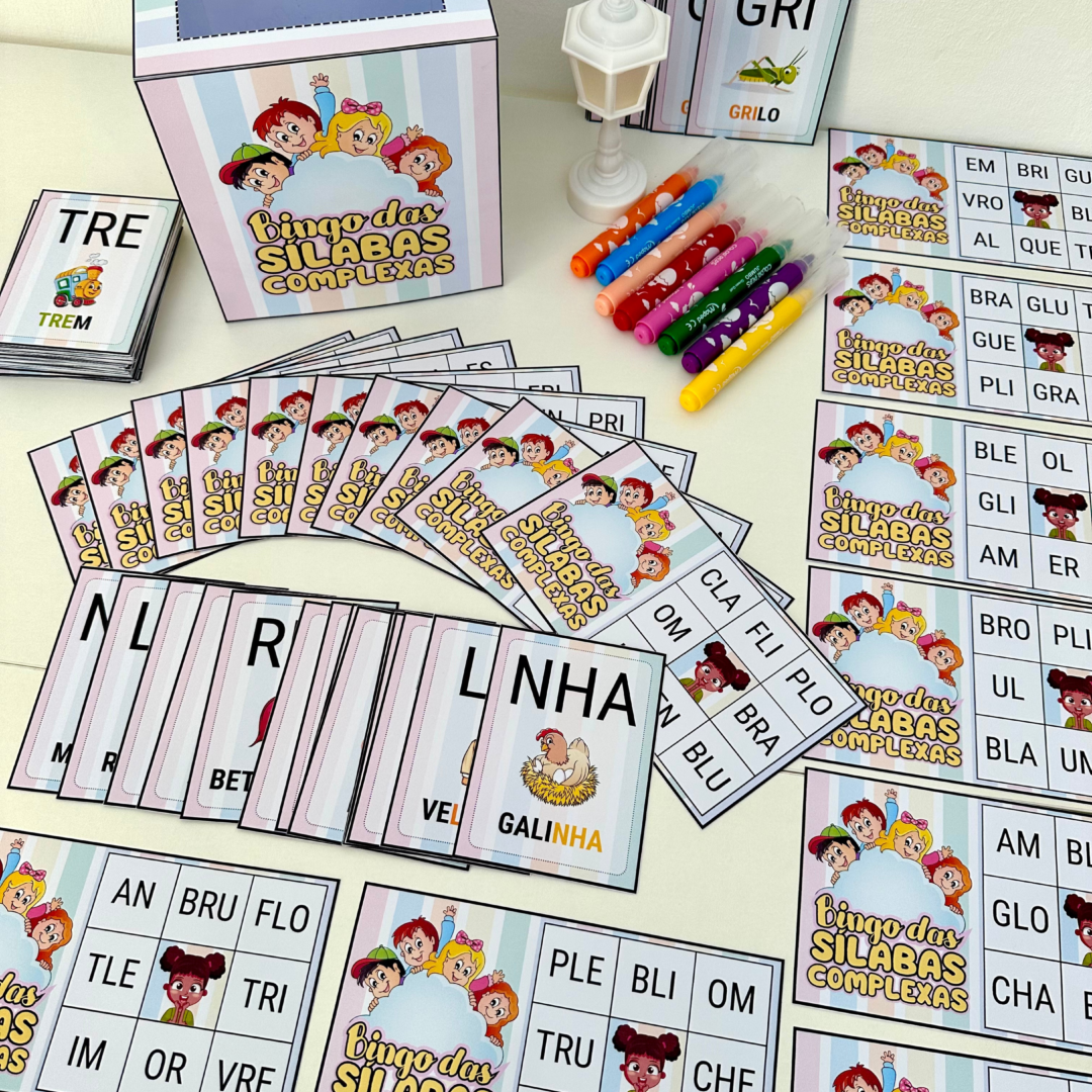 Bingo das Sílabas Complexas
