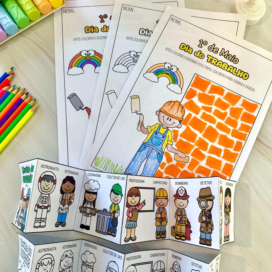 Atividades e Livrinhos das Profissões