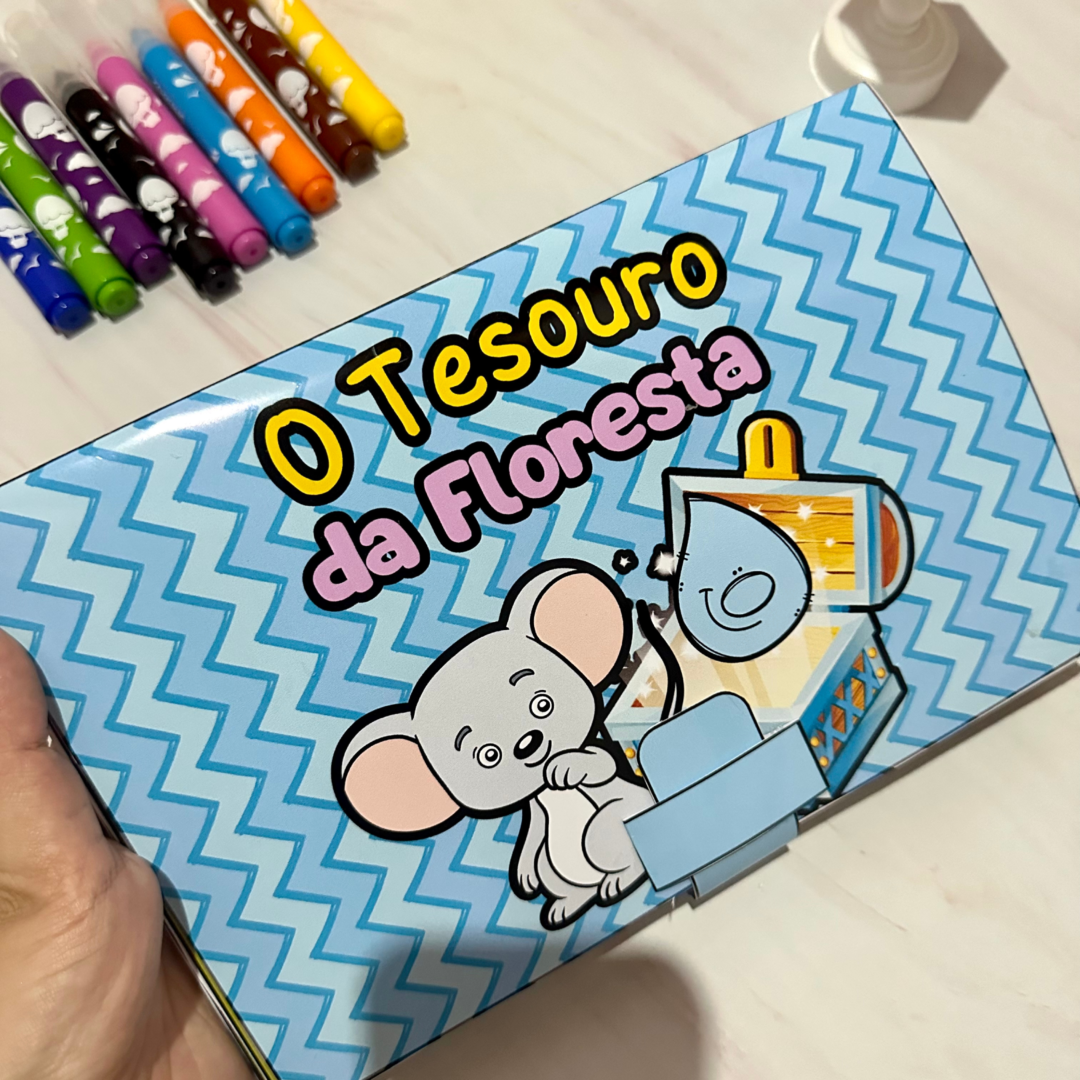 Tesouro da Floresta- Livro 3D