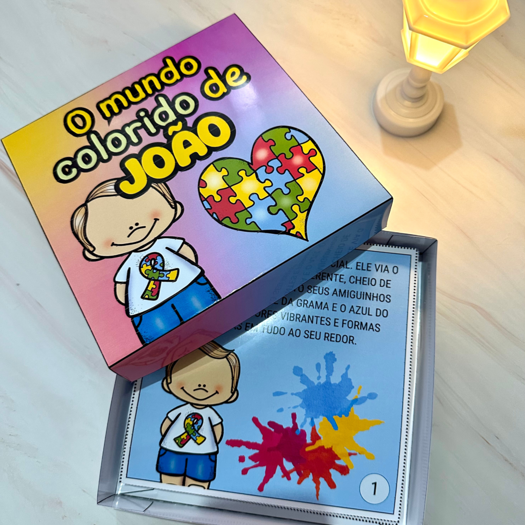 História na Caixa: O Mundo Colorido  de João