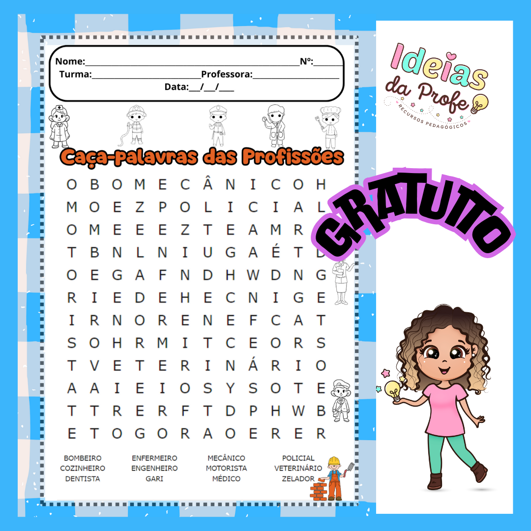 Cruzadinha das Profissões