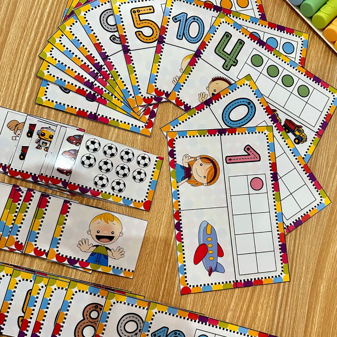 Quebra-cabeça das Quantidades