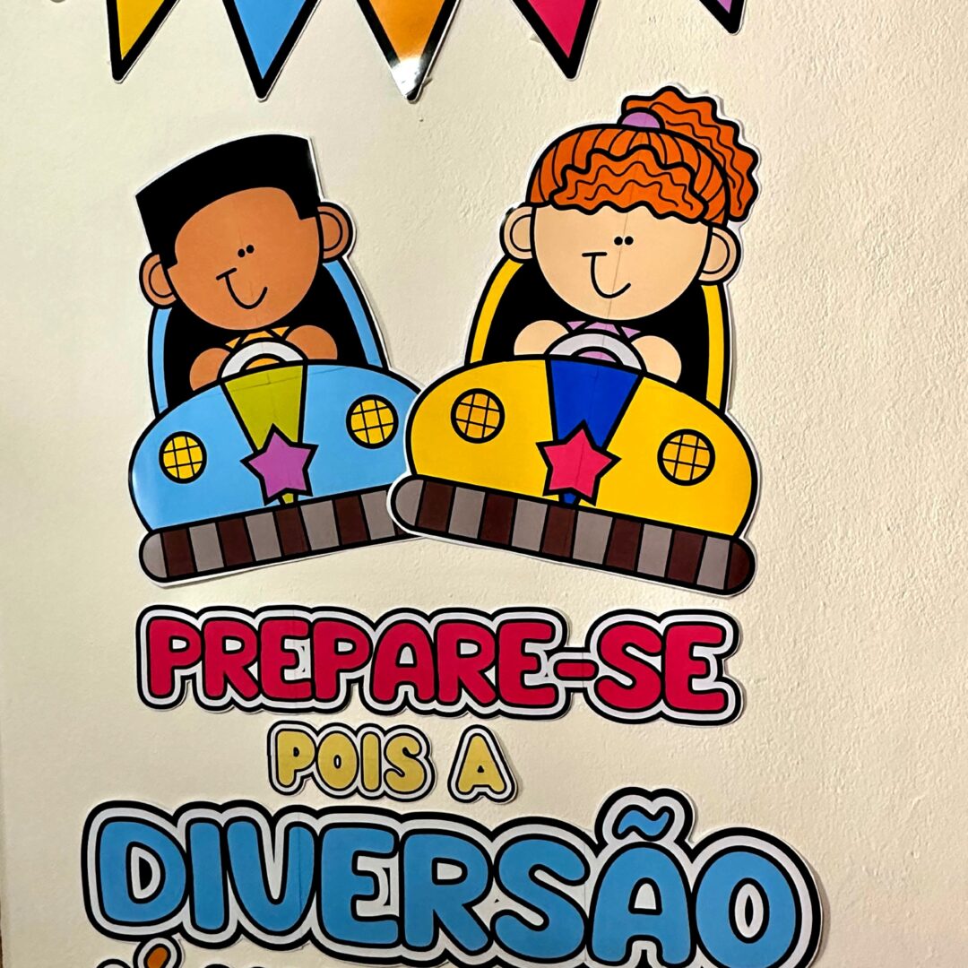 Painel e Sacolinha Parque de Diversões