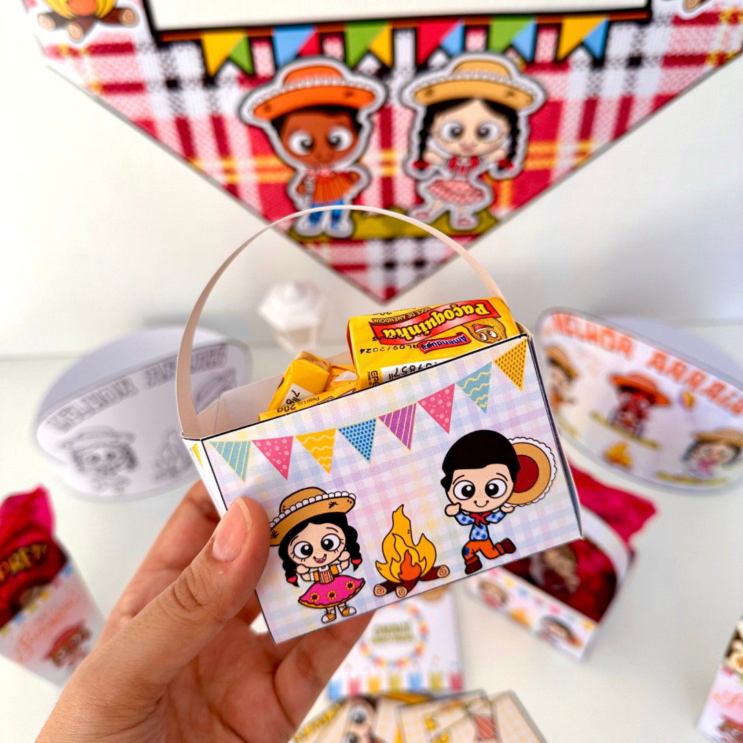 Kit e Moldura Festa Junina