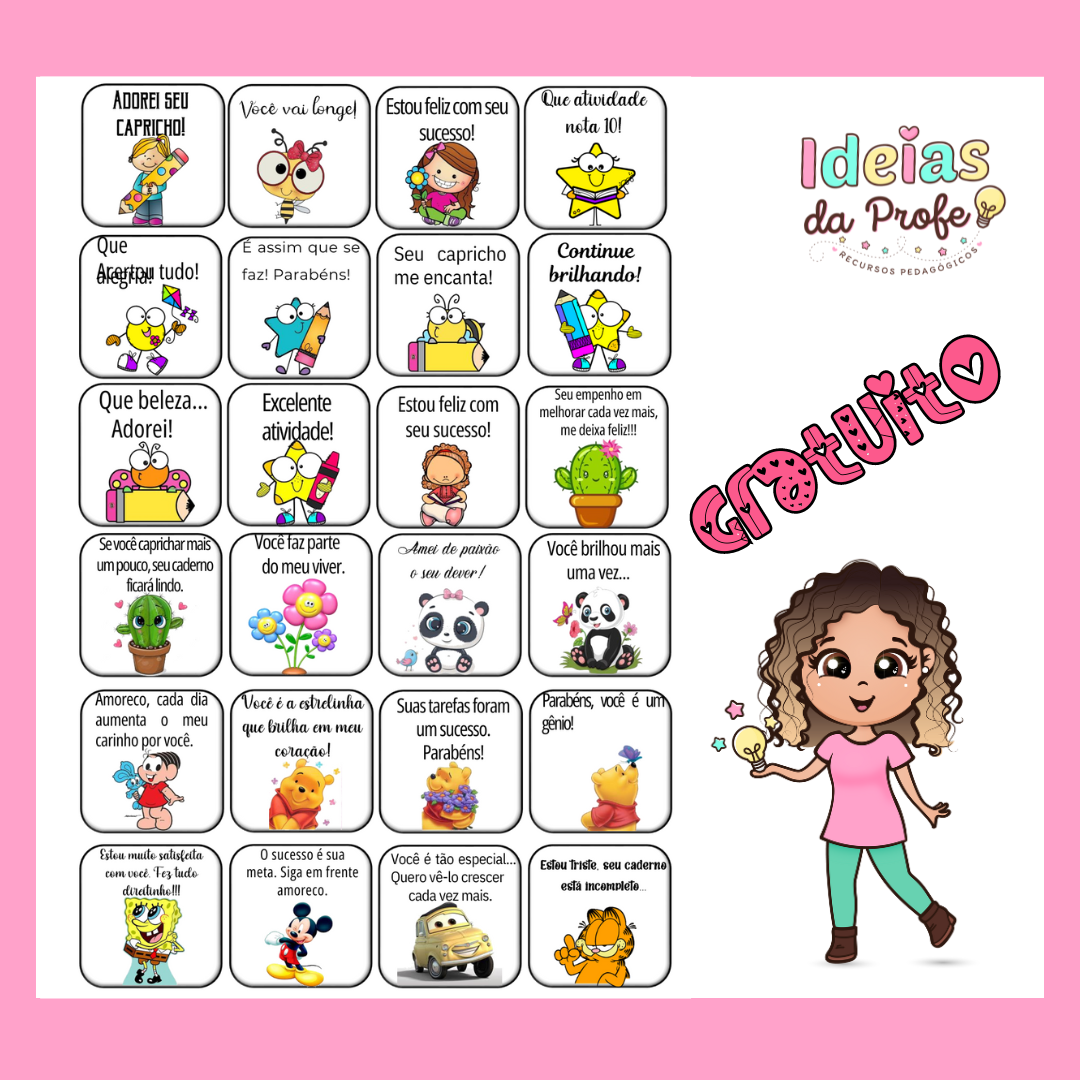 FIGURAS PARA CADERNO