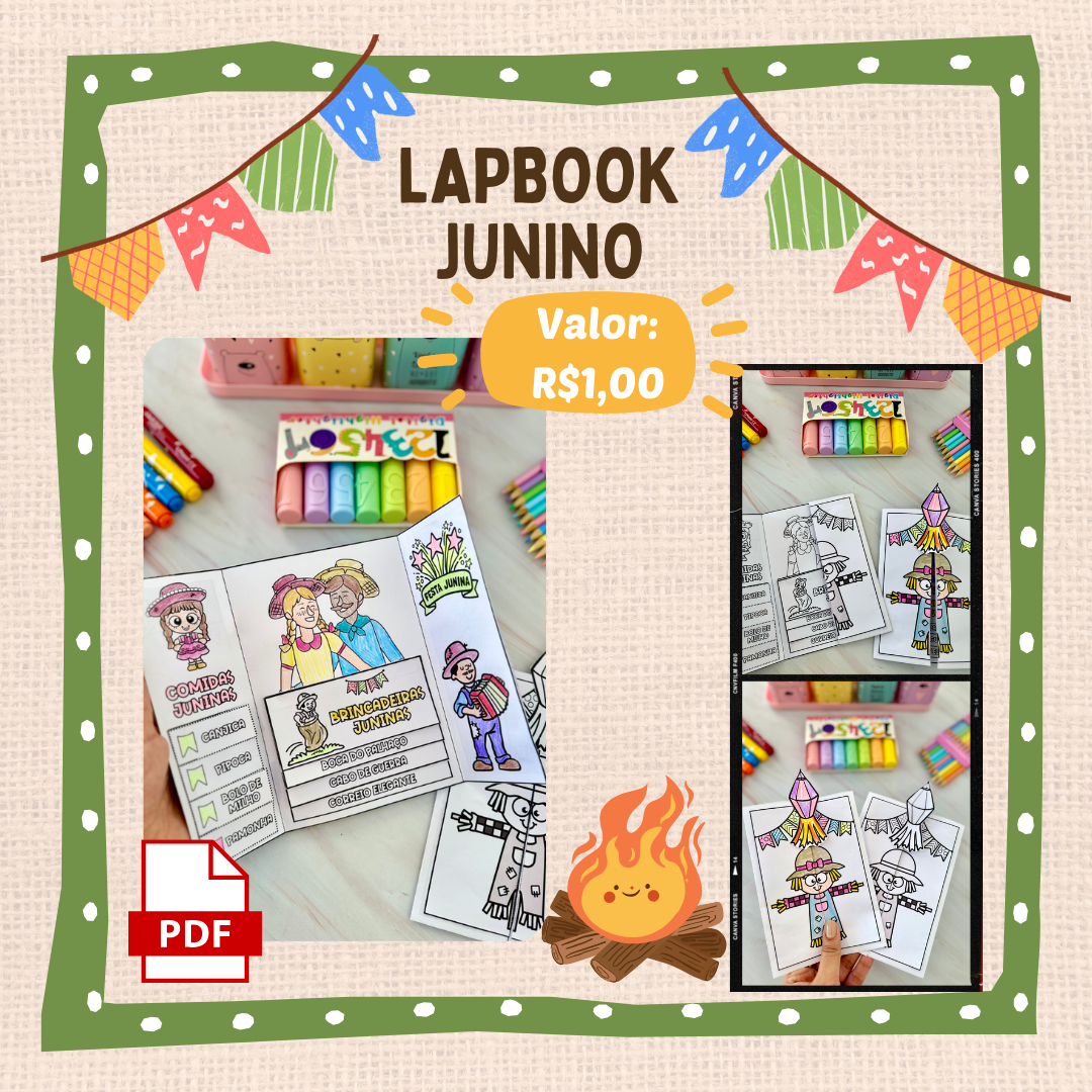 Lapbook Junino