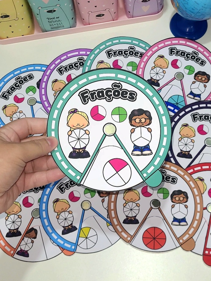 🎉 Roleta das Frações