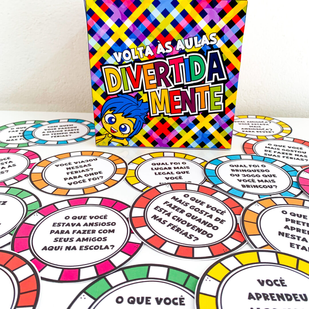 Dinâmica Volta às Aulas Divertidamente