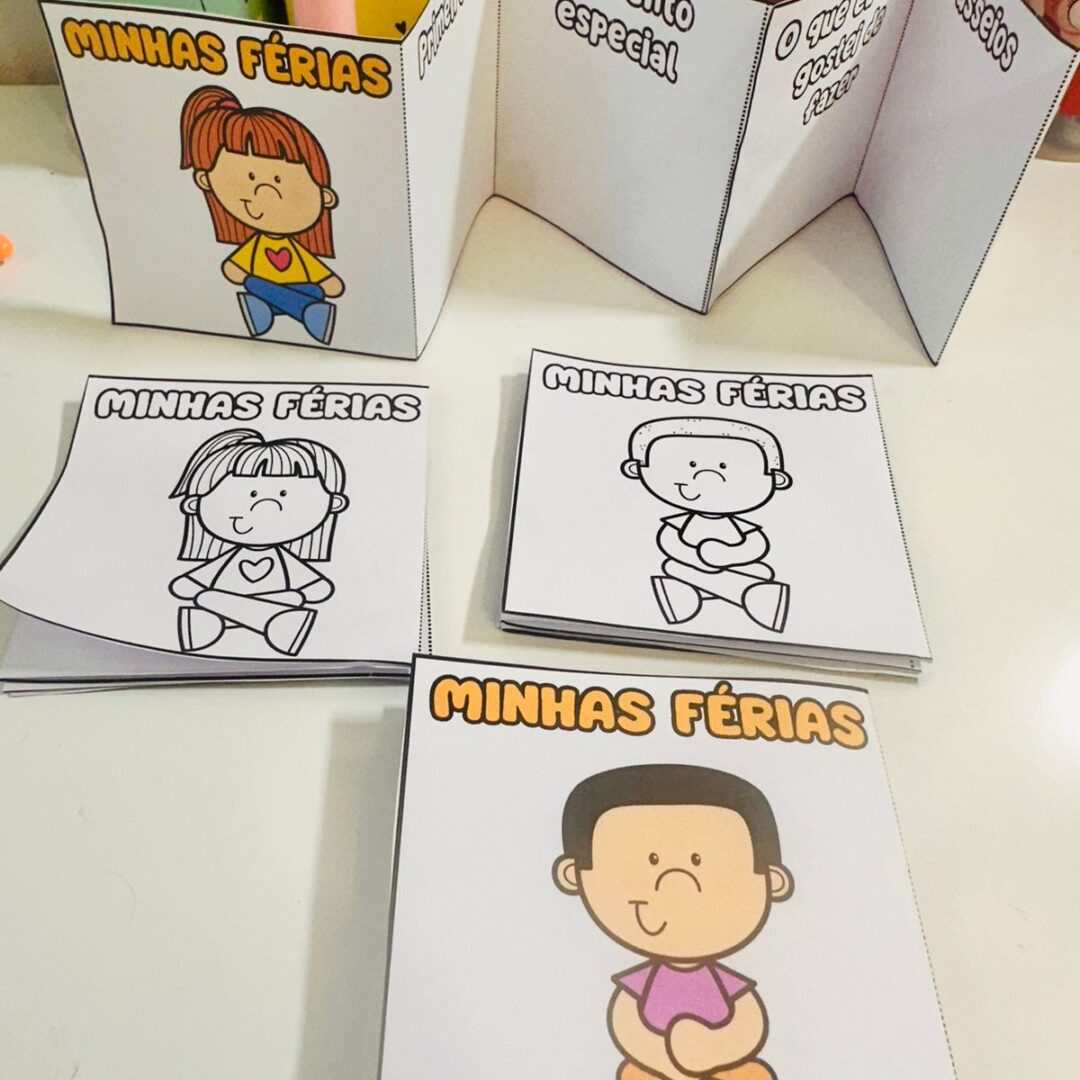 Livrinho: Minhas Férias