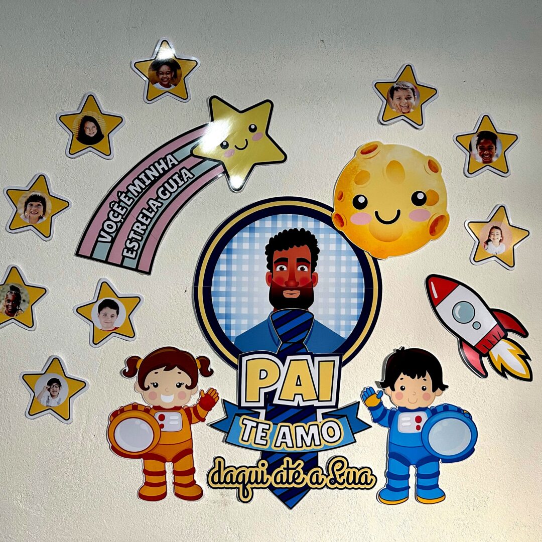 Painel Dia dos Pais Estrela