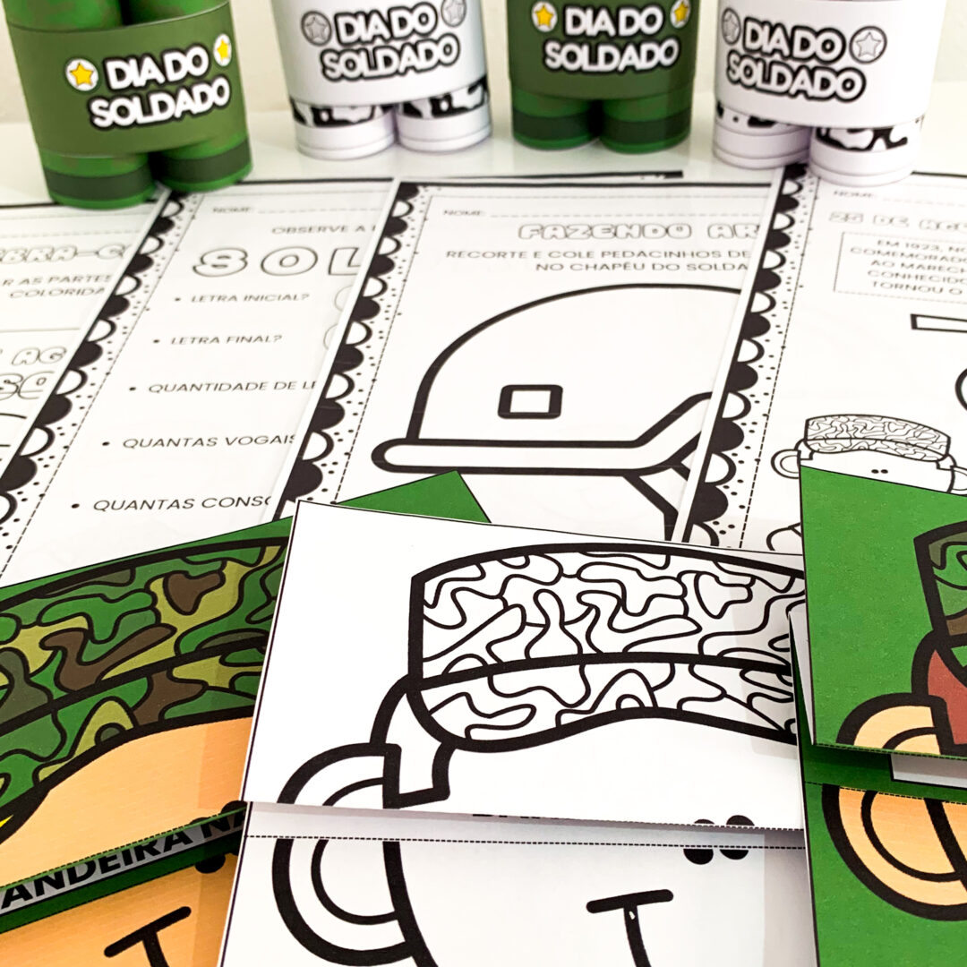 🌟 Atividades para o Dia do Soldado 🌟