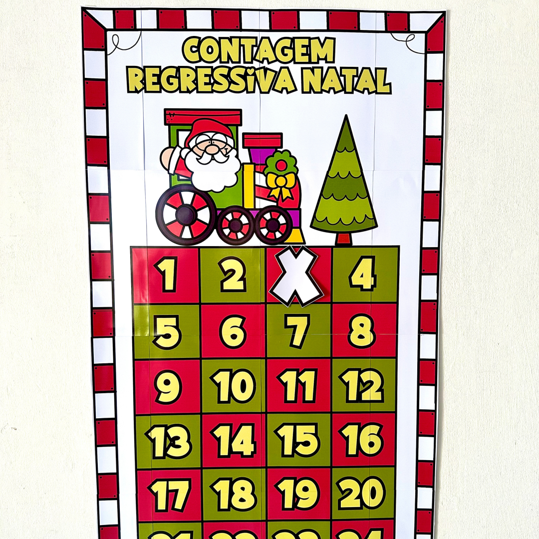 🎄 Painel para Contagem Regressiva para o Natal 🎅