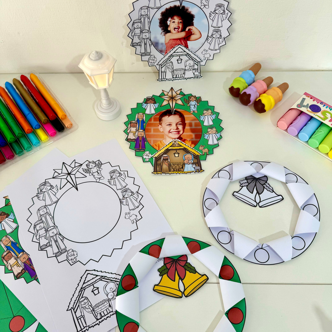 🎄 Propostas de Atividades em Formato de Guirlandas 🎄2024