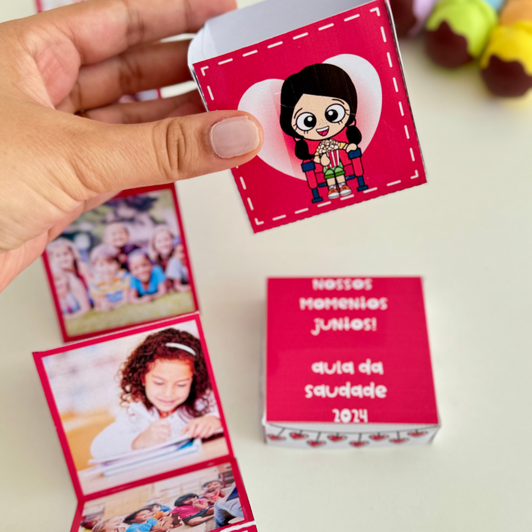 📸 Caixinha das Fotos: Uma Lembrancinha Inesquecível!