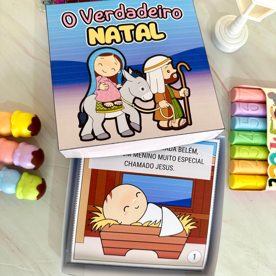 📦✨ História na Caixa: O Verdadeiro Natal ✨📦2024