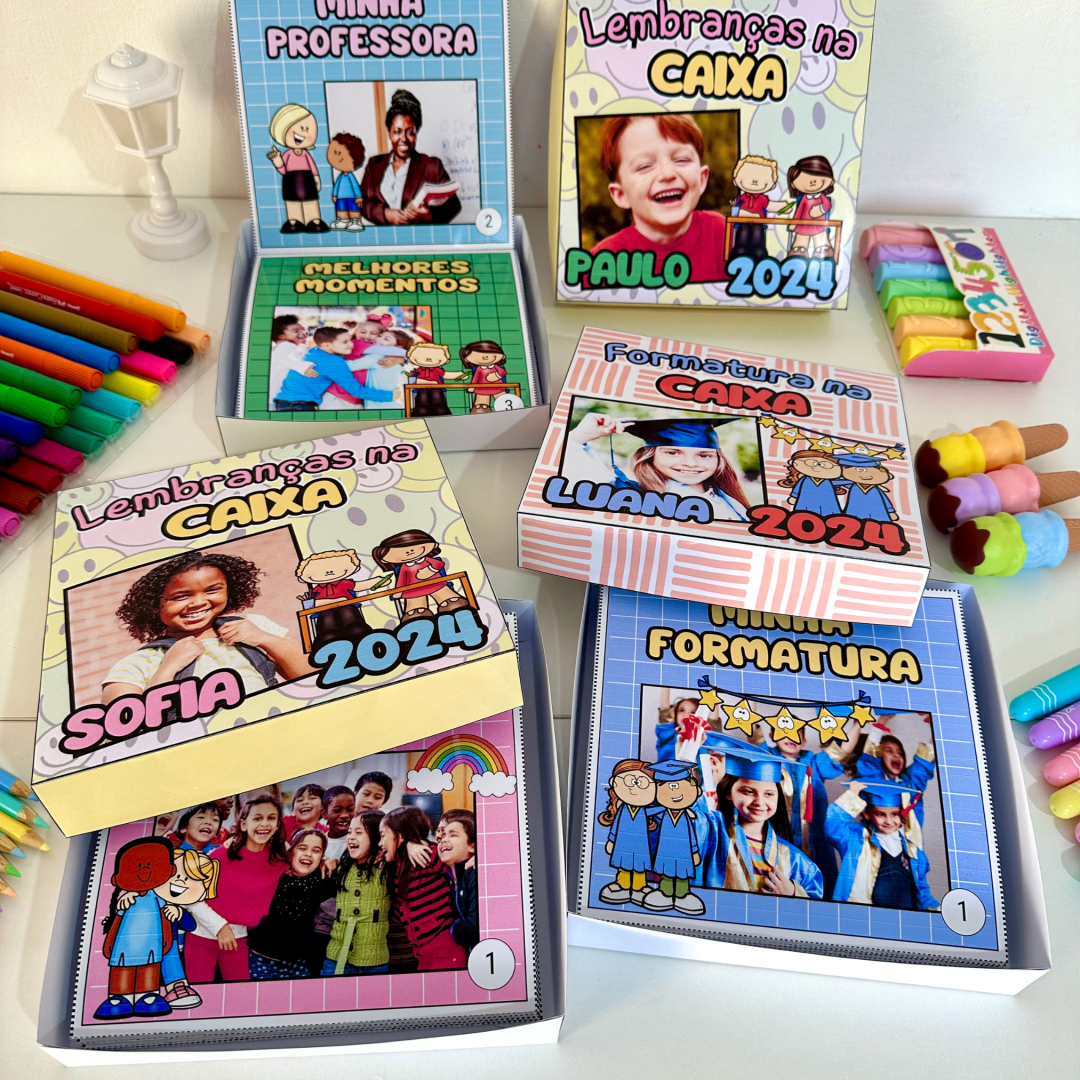 📦🎓 Formatura na Caixa e Lembranças na Caixa  2024 🎓📦