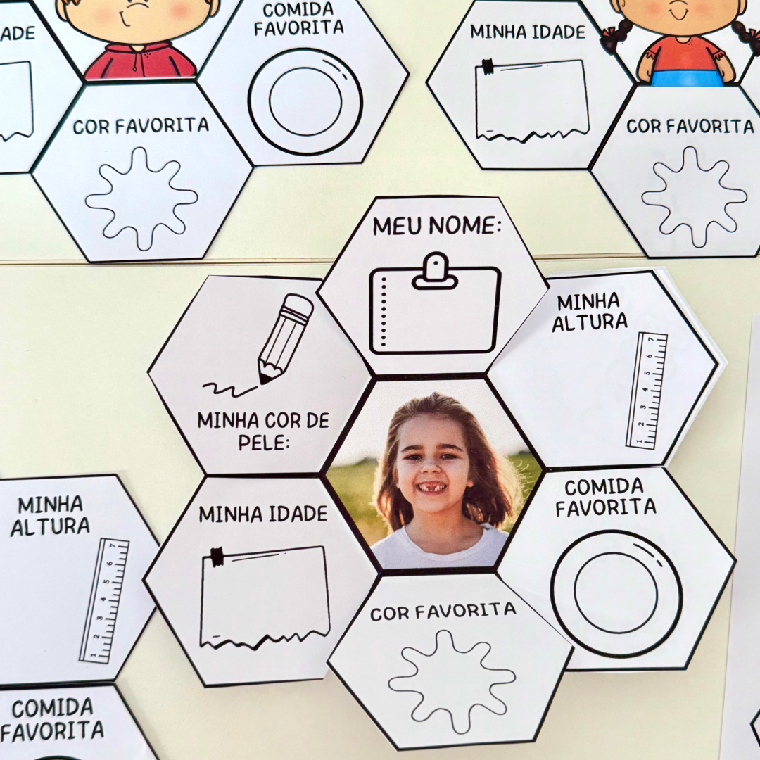 🌟 Lapbook “Tudo Sobre Mim” 🌟