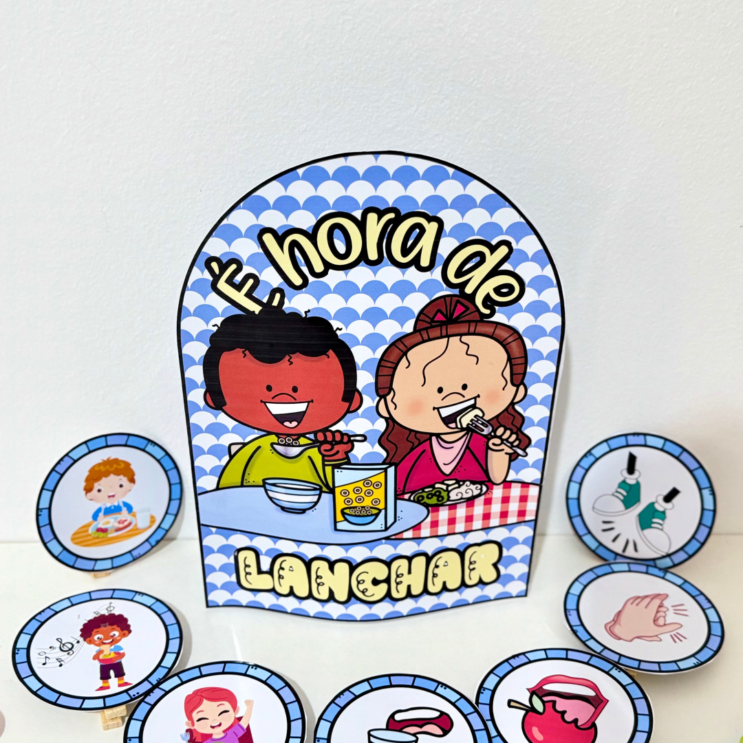 🥪 Luva Musical - "É Hora de Lanchar" 🎶