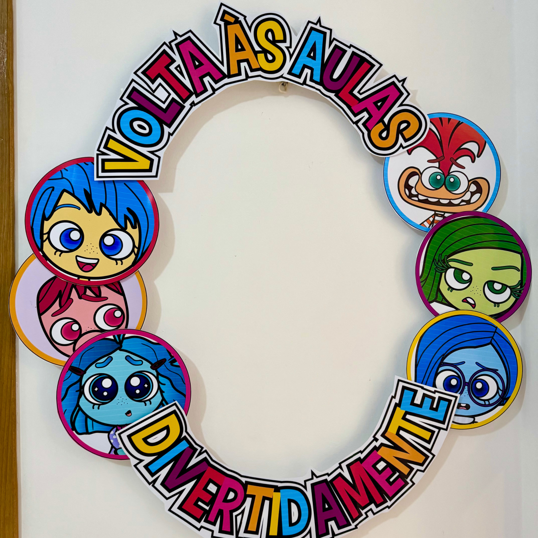 🎉 Decoração para Bambolê - Volta às Aulas 🎉