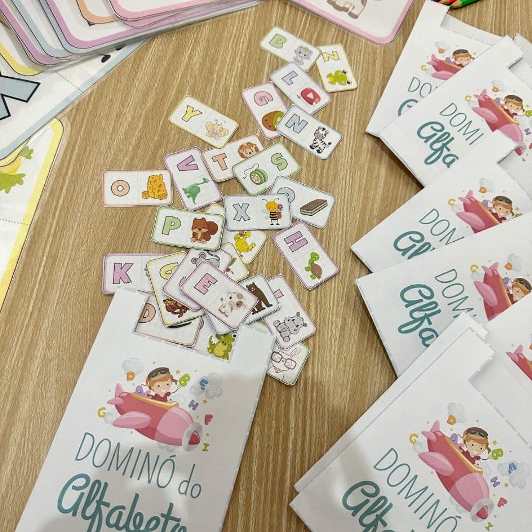🎲🔤 Dominó do Alfabeto 🔤🎲