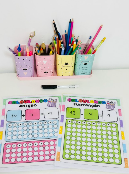 🧮✨ Calculando: Adição e Subtração de Forma Divertida! ✨🧮