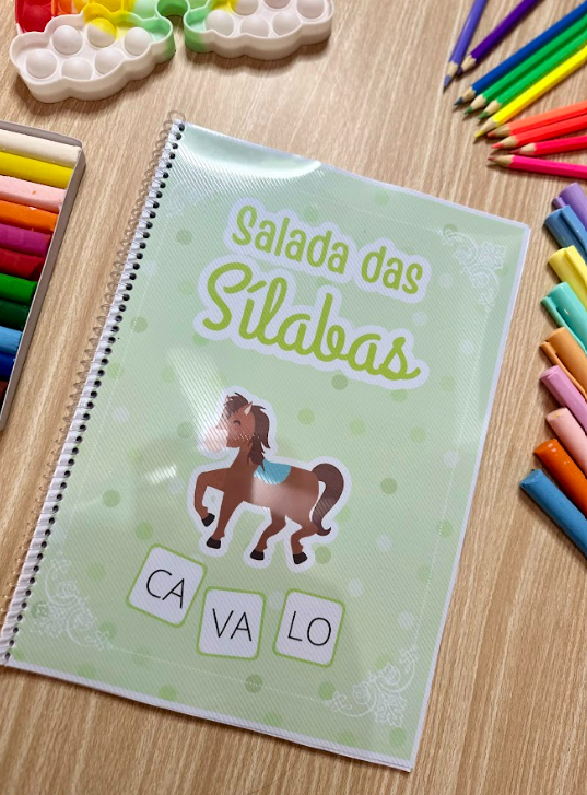 🥗🔠 Salada das Sílabas – Uma mistura deliciosa de aprendizado! 😋✂️