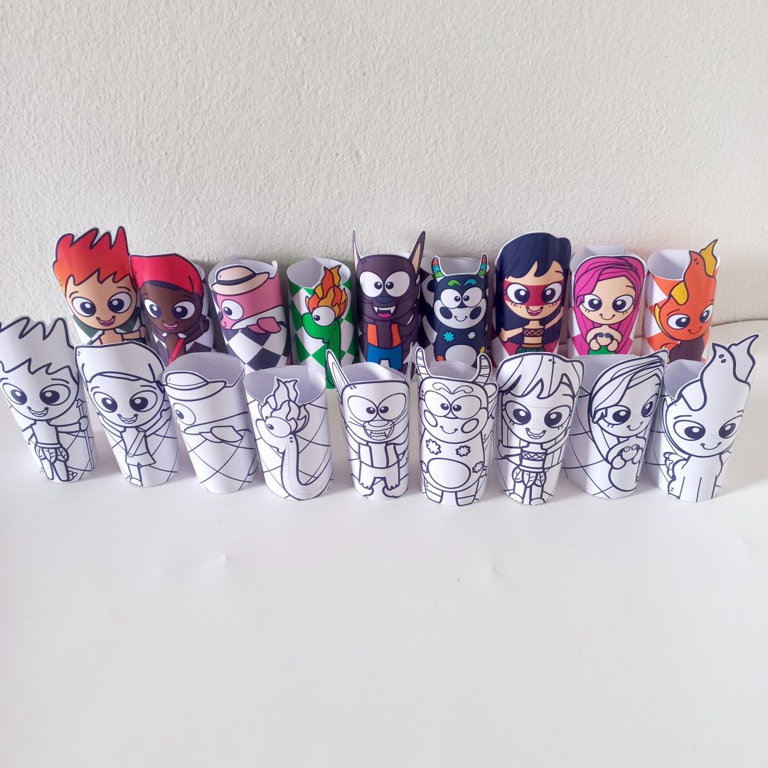 📚✨ Rolinho 3D do Folclore Brasileiro ✨📚