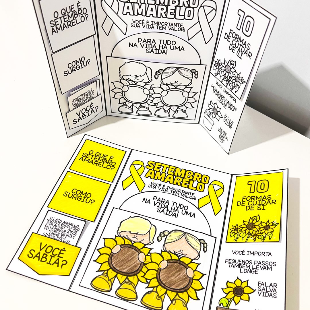 Lapbook – Setembro Amarelo