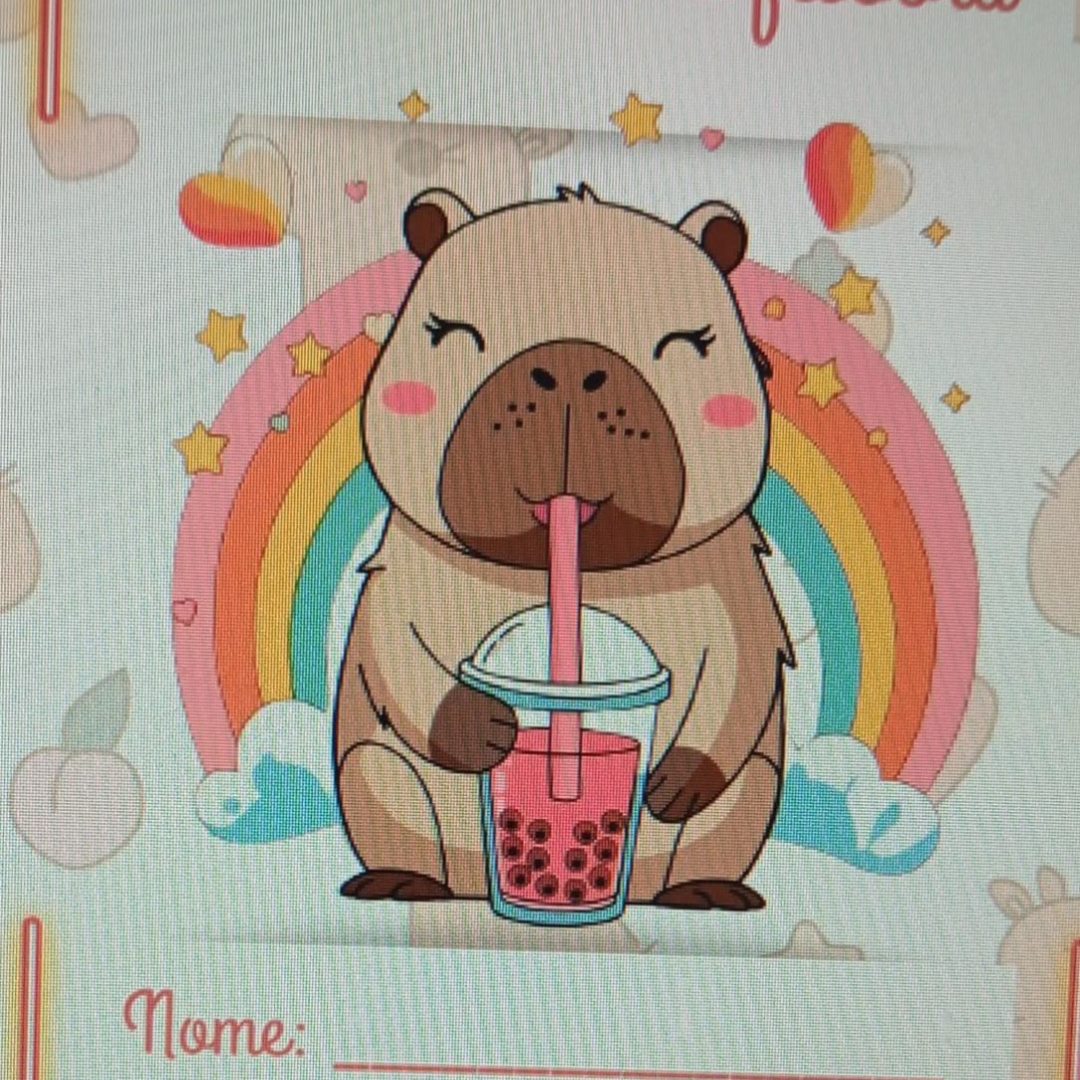 🐹 Planner da Professora 2026 – Tema Capivara 🌻📚